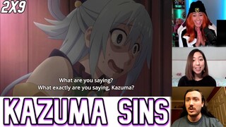 Kazuma Confesses His Sins to Aqua | Konosuba - Reactio Mashup