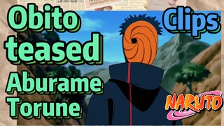 [NARUTO]  Clips |  Obito teased Aburame Torune