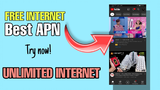 Wow grabe Unlimited Data sobrang lupet.Free internet tricks high Apn. Try it now!