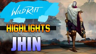 JHIN HIGHLIGHTS - WILD RIFT CLOSED BETA