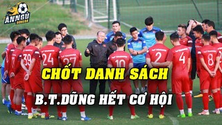 Danh Sách ĐT Việt Nam Đấu Malaysia, Thủ Môn Bùi Tiến Dũng Hết Cơ Hội Lên Tuyển