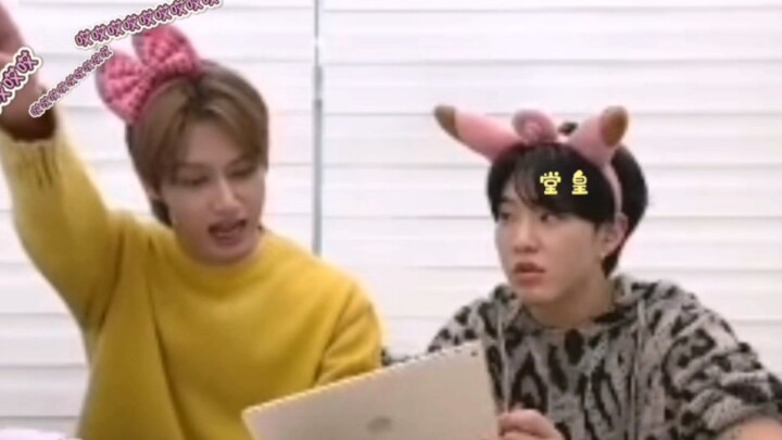 Quan Cang: Can you guys just grab a basket and put it over his head?