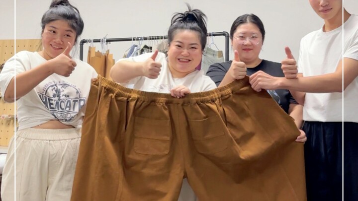 The whole company is wearing them! The ultimate plus-size pants! Perfect for pear-shaped figures—sta