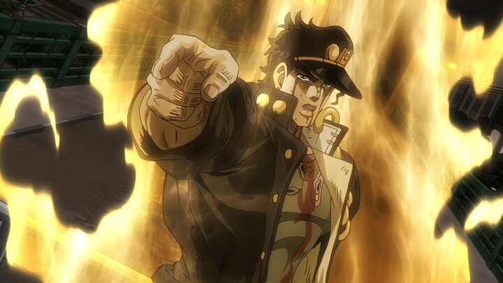Open "JOJO" from Jotaro's perspective