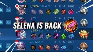 "FAKE LIAN TV" SHOWS OFF HIS SKILLS!! NEW META SELENA | Mobile Legends