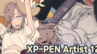 XP-PEN Artist 12 LCD tablet reviews + Speed Painting