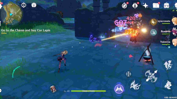 genshin impact gameplay