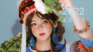 假如时间有颜色，12个月，中国十二色
