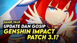 Gosip Genshin Impact Patch 3.1 - Anniversary Dapat Primogem Banyak?