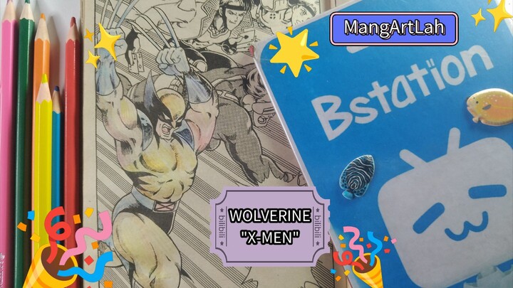 Mewarnai Wolverine di komik X-Men Vol. 1