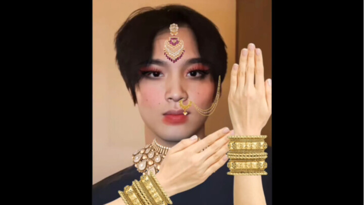 [Li Kaichan] The No. 1 makeup look for dining out this year on overseas platforms is actually this o