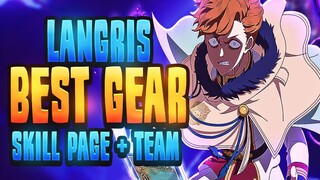 BLUE COUNTER! Complete Langris Guide (Gear Sets, Teams, Skill Pages & More!) Black Clover Mobile