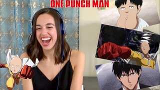 One Punch Man 1x1 'The Strongest Man' Reaction