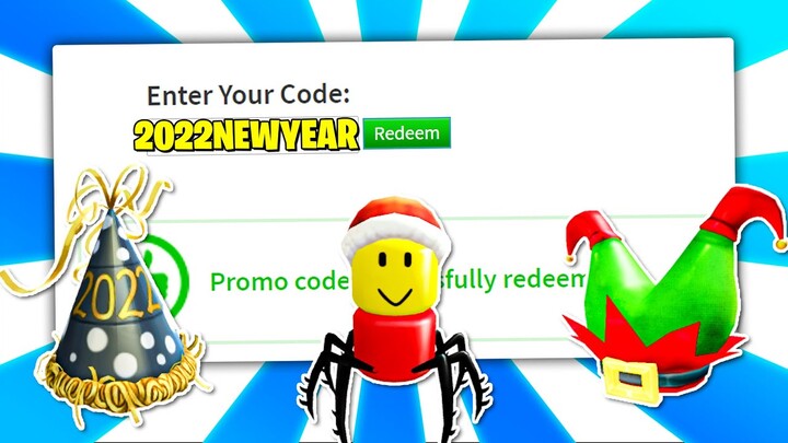 ALL 2022 NEW YEAR ROBLOX PROMO CODES ON ROBLOX 2022 | Roblox Promo Codes