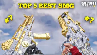 Top 5 Best SMG Guns in Codm Season 10 | Gunsmith Loadout/Class Setup | Cod Mobile