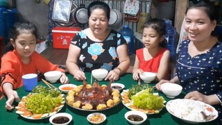 Vịt Nướng Sa Tế Chiều Cuối Tuần Ngon Quá Nội Ơi| TKQ & Family T478