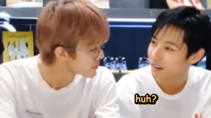 【هوانغ رينجون/لو جايمين】جايمين ورينجون يتشاجران بلا توقف لمدة تقارب 9 دقائق!