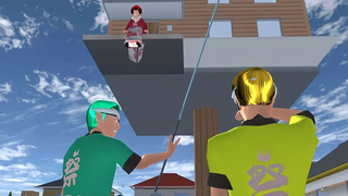 ใหม่  SAKURA SCHOOL SIMULATOR - หนังสั้น PART 114 - ละครตลก SAKURA SIMULATOR