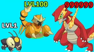 Tiến Hóa Quái Vật Evolution Thành Monster Mạnh Nhất Max LVL - Top Game Android Ios Thành EJ