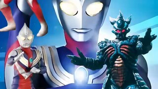 Ultraman Tiga vs. the old Heisei heroes