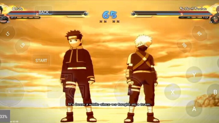 obito x Kakashi jutsu combo naruto Shippuden strom 4