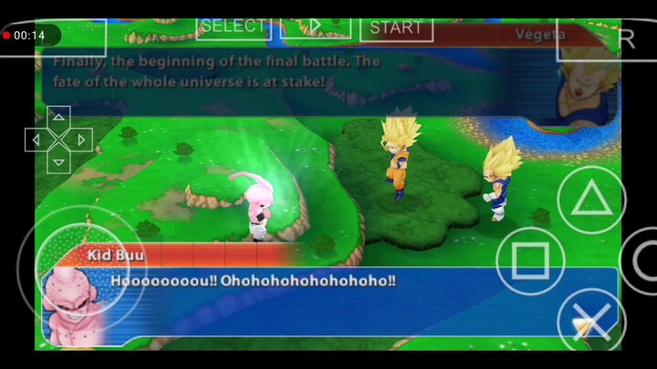 evil bu vs goku , v3geta dan dabura