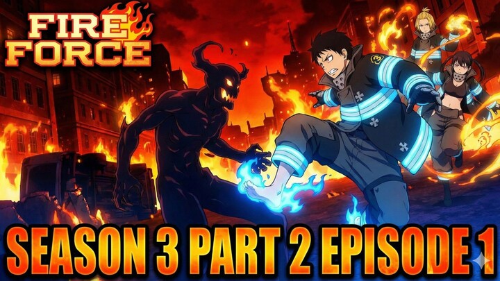Fire Force Season 3 Part 2 Episode 1 ENG Subs