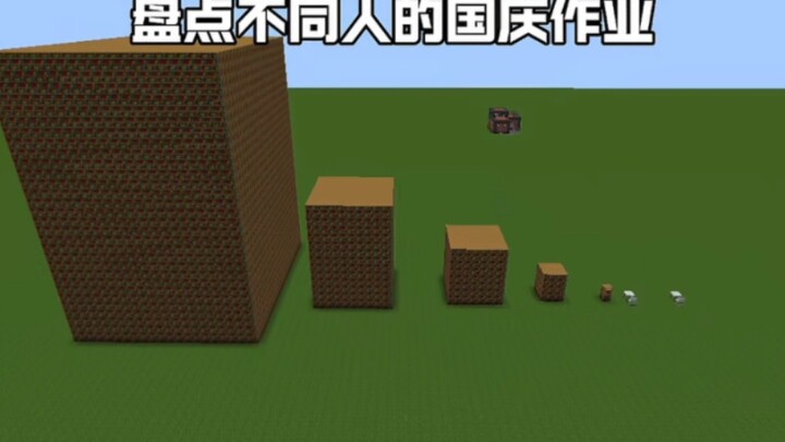 มายคราฟ: รวมการบ้านวันชาติของคนแต่ละแบบ