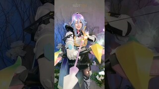 Cosplay mobile legend skin miya allstar | Tiktok mobile legend terbaik #shorts #slot138