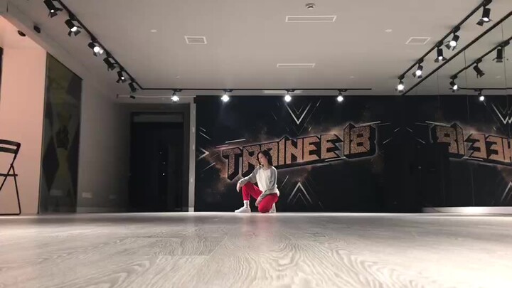 Meng Jia Adidas commercial dance practice video