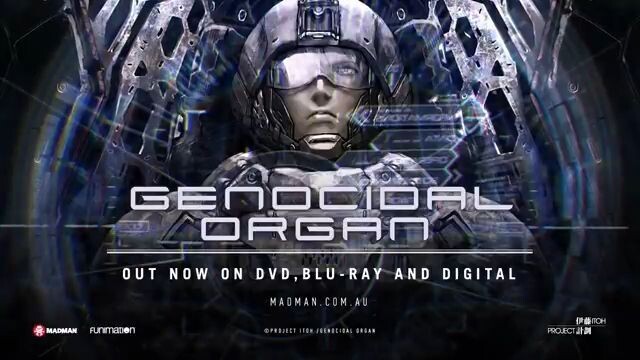 Project Itoh- Genocidal Organ - Official Trailer