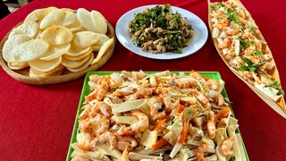 Gỏi Củ Hủ Dừa Lửa | Đặc Sản Miền Tây | MienTayTV