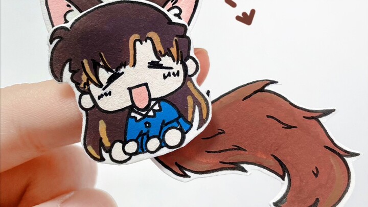 انظروا يا رفاق!!🥳 لقد قمنا بتبني قطة لولو يمكننا مداعبتها~ كما هو معروف، فإن قرون موري ران هي في الو