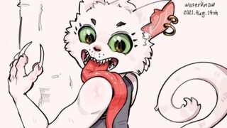 （“第二十二次” ） 群画佬作品展示【这次的题目是颜艺的猫猫哒！！】