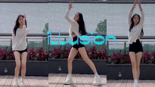 香港户外翻跳illusion（回忆版）｜没有表情管理 主打鼻孔骂人