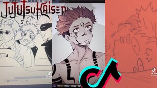 jujutsu kaisen Animation / art Tik Tok Compilation