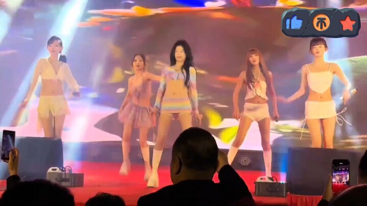 Can you believe it? This is actually an all‑female group at the township level! Their song and dance