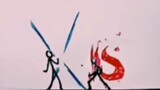 [Gambar Bermusik]Flip Book Matchstick Man + Demon Slayer