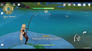 Collecting Ingredient and Fishing-Genshin Impact 25Feb22