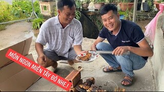 Đãi Khương Dừa cùng anh em chung đoàn với món chuột Cúm Nhúm nướng mọi