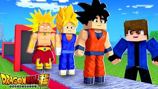 FABRICA de SAIYAJIN DRAGON BALL no MINECRAFT !! DRAGON BALL TYCOON