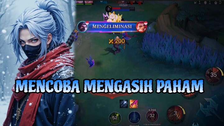 MENCOBA MENGASIH PAHAM