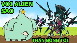 TIẾN HÓA THẦN BÓNG TỐI LILY TIÊU DIỆT VOI ALIEN NGÔI SAO - The Battle Cats - TOP GAME THÀNH EJ