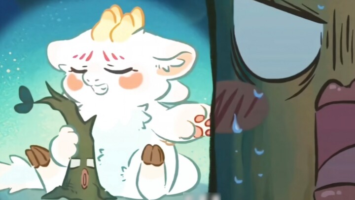 Haha, the tree spirit was frightened by Sibu Xiang and had a psychological trauma