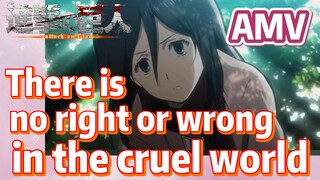 [Attack on Titan]  AMV | There is no right or wrong in the cruel world