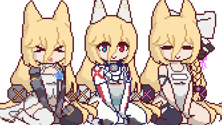 [ GIRLS' FRONTLINE x one-click cat calling ] rua little fox