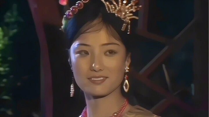 A high-definition mashup of the White Dragon Horse in Journey to the West transforming into a maid. 