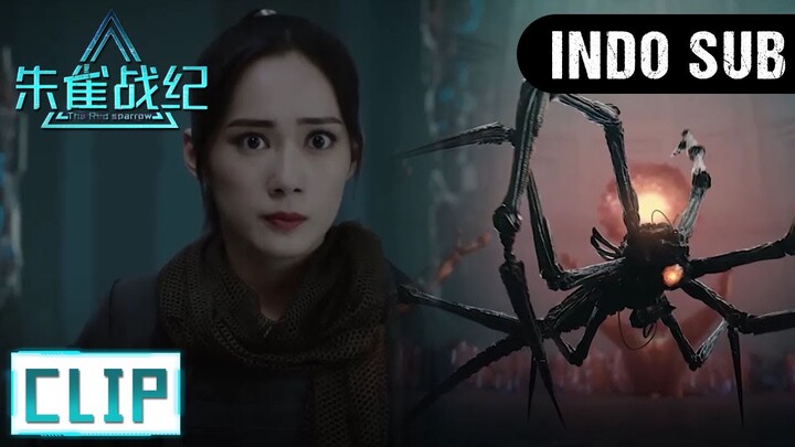 CLIP | Yi Ni bertarung melawan kalajengking mekanik raksasa | The Red Sparrow【INDO SUB】