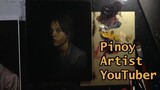 Self-Portrait Painting (Introducing Self)  | Oil on Canvas - Filipino Artist