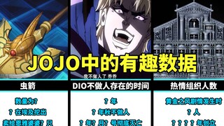 Interesting statistics in JOJO, guess how many arrows there are in total?